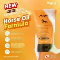 ราคา NAGANO | WHITE PERFECT CLEANSING FOAM นากาโนะ ไว้ท์ เพอร์เฟค คลีนซิ่ง โฟม With Horse Oil_NG 1047 (1734935042945221900)