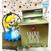 ราคา Cathy Doll Snail Gold Firming Cream For Wrinkle Skin 50 g. ครีมสเนลโกลด์ ครีมเมือกหอยทาก ลดริ้วรอย ยกกระชับ จัดส่งจากกทม (1732985318822872341)