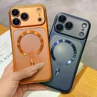 ราคา เคสโทรศัพท์, เหมาะสำหรับ Apple 17, รวมทุกอย่าง, เคส 17promax หญิงใหม่, การดูดแม่เหล็ก, โปร่งใส, ฝ้า, เคสป้องกัน iPhone 17pro, สีส้มประณีต, กระเป๋าผู้ชายบางเฉียบ, พร้อมกล้อง, เหมา (1734531705501025568)