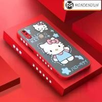 ราคา เคสสำหรับ VIVO V9 V9 เยาวชน V9 Pro Y85 เคสแฟชั่น Hello Kitty บาง ฝ้า โปร่งใส ขอบสี่เหลี่ยมแข็ง เคสกันกระแทก ลาย เคสซิลิโคน ฝาครอบป้องกันแบบเต็ม Softcase (1729632500951255406)