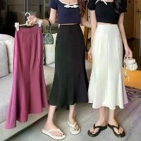 ราคา กระโปรงยาวหวาน สไตล์เกาหลี ยาวปานกลาง เอวสูง สำหรับผู้หญิง กระโปรงเอวรัดรูป กระโปรงทรงเอ แฟชั่น เหมาะสำหรับเด็กผู้หญิง กระโปรงเอวสูง กระโปรงเก็บของ และกระโปรงทำงาน กระโปรงยาว กระ (1731914597662231226)