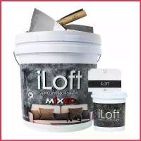 ราคา iLoft MIXED สีปูนขัดมันผสมเสร็จ พร้อมใช้งาน สี ลอฟท์ No.3 Dark ซีโอดี (1735400117019838321)
