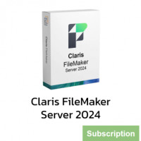 ราคา Claris FileMaker Server 2024 for Teams - Subscription License (โปรแกรมโฮสต์แอปพลิเคชันและฐานข้อมูล สำหรับใช้ในองค์กรหลายคน ลิขสิทธิ์รายปี)