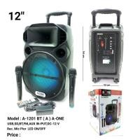 ราคา New ตู้ลำโพงขยายเสียงเคลื่อนที่ SOUND MILAN ตู้ลำโพง 12นิ้ว ลำโพง บลูทูธ ตู้ช่วยสอน ลำโพงล้อลาก ตู้ลำโพงกลางแจ้ง ฟรี ไมค์ลอย 2ตัว รุ่น TG12 A 1201 A (656952004)