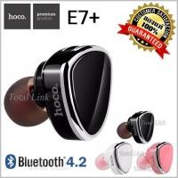 ราคา น้ำหนักเบาเพียง 4 กรัม ของแท้ 100 หูฟังบลูทูธ Hoco E7 Bluetooth V4 2 หูฟังไร้สายแบบข้างเดียว มีเลือก 3 สี คือ สีดำ สีขาว สีชมพู Premium Earphone E7 (400329552)