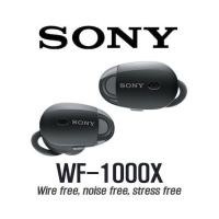 ราคา Sony หูฟังป้องกันเสียงรบกวนแบบไร้สาย WF 1000X สินค้าศูนย์มีประกัน ของแท้100 (802898484)