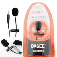 ราคา ไมค์หนีบปกเสื้อ DAGEE DG 001 Mini Clip on Microphone Black (160978148)