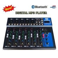 ราคา MKC มิกซ์เซอร์ 7 แชลแนล DJ สตูดิโอ KARAOKE Live สด Gaming ควบคุมซาวด์ Sound Mixer 7 Channel รองรับบลูทูธ USB MP3 รุ่นใหม่ล่าสุด หน้าจอดิจิตอลมิกเซอร์ รุ่น F 7BT BEST AUDIO (676578310)