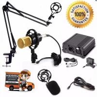 ราคา ชุด set ไมค์ Bm800 Premium Condensor Phantom 48V สาย cable 2 เส้น (181831654)