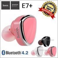 ราคา น้ำหนักเบาเพียง 4 กรัม ของแท้ 100 หูฟังบลูทูธ Hoco E7 Bluetooth V4 2 หูฟังไร้สายแบบข้างเดียว มีเลือก 3 สี คือ สีดำ สีขาว สีชมพู Premium Earphone E7 (400333850)