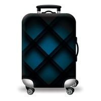 ราคา ผ้าคลุมกระเป๋าล้อลากผ้ายืดได้ สำหรับกระเป๋า 18 32 นิ้ว Luggage Cover (928590279)