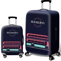 ราคา ผ้าคลุมกระเป๋าล้อลากผ้ายืดได้ สำหรับกระเป๋า 18 32 นิ้ว Luggage Cover (935220767)