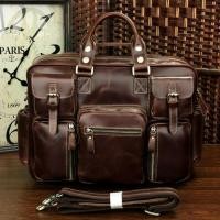 ราคา กระเป๋าสะพายข้างหนังแท้ กระเป๋าถือ กระเป๋าใส่เอกสาร โน๊ตบุ๊ค กระเป๋าผู้ชาย ผลิตจากหนังวัวแท้ นูบัค รุ่น H003 (1449474978)