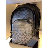 ราคา พร้อมส่ง แท้ New Coach สะพาย ผู้ชาย CHARLES PACK IN SIGNATURE CANVAS F39942 CHARCOAL BLACK BLACK ANTIQUE NICKEL (608438386)