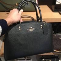ราคา พร้อมส่ง แท้ 100 New Coach ถังใหญ่ LILLIE CARRYALL COACH 91493 IM BLACK (1705780849)