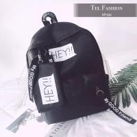 ราคา กระเป๋าHEY กระเป๋าเป้สะพายหลัง สะพายไหล่ สายปรับได้ มี4สี (465066396)