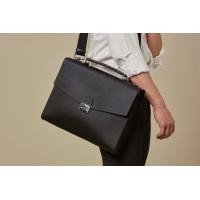 ราคา กระเป๋าเอกสารหนังแท้ ZETTINO l Saffiano Messenger (1620362767)