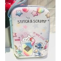 ราคา กล่องเก็บสายชาร์จ กล่องใส่ Power bank HDD หูฟัง เอนกประสงค์ Size L ลาย STITCH AND SCRUMP ฟ้าม่วง งานดี evaกันกระแทก ขนาด13 5x9 5x3 5 cm งานสวยงาม มีบริการเก็บเงินปลายทาง NPNN (1086536274)