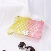 ราคา Richcoco กระเป๋าถือ กระเป๋าสะพายข้างและถือ ดีไซน์ทันสมัย เรียบหรู ดูแพง chanel 130 (625560265)