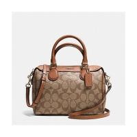 ราคา หายากมากค่ะ COACH SIGNATURE BENNETT SATCHEL รุ่น 36702 Saddle (8953711)