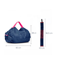 ราคา ถุงผ้าพับได้ พร้อมส่ง shopping bag พกพาสะดวก ถุงชอปปิ้ง ลดโลกร้อน (1360872114)