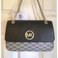ราคา Michael Kors แท้ ทรงน่ารักมาก Michael Kors Fulton Shoulder Flap Bag 38H7YFTL1V 38H7XFTL1V (1506946835)
