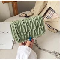 ราคา กระเป่าสะพายข้างงานหนังลายหยาบสีสันสดใสน่ารัก BP 885 (921684299)