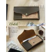 ราคา กระเป๋า Clutch กระเป๋าสตางค์ สลักชื่อฟรี (1324216195)