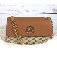 ราคา Michael Kors แท้ ทรงน่ารักมาก Michael Kors Fulton Shoulder Flap Bag 38H7YFTL1V 38H7XFTL1V (1506872476)