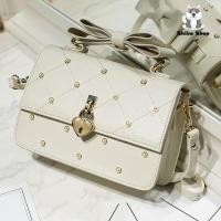 ราคา Axixi กระเป๋าถือ มีสายสะพาย แฟชั่นเกาหลี รุ่น 580 Cream (240371452)