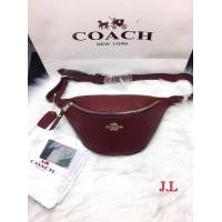 ราคา กระเป๋าคาดอก เอวCoach ขนาด8 สีล้วน (890820640)