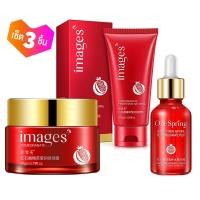 ราคา สินค้าขายดี ของแท้ พร้อมส่ง BIOAQUA Images เซรั่มทับทิม เข้มข้น เซ็ต 3 ชิ้น เซรั่มทับทิม ครีมทับทิม โฟมล้างหน้าทับทิม (1524120484)