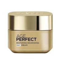 ราคา LOreal Age Perfect Restoring Nourishing Day Cream ลอรีอัล เอจ เพอร์เฟ็คท์ รีสตอร์ริ่ง นูริชชิ่ง เดย์ ครีม 50ml (531008371)