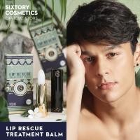 SIXTORY Lip Rescue Treatment Balm Clear ลิปบำรุงริมฝีปากสำหรับผิวแพ้ง่าย
