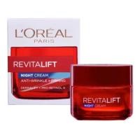 ราคา LOreal Paris Revitalift Night Cream ลอรีอัล ปารีส รีไวทัลลิฟท์ แอนตี้ ริงเคิล เฟิร์มมิ่ง ครีมบำรุงผิวหน้าสูตรกลางคืน 20ml จำนวน 1 กล่อง (1514622083)