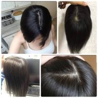 ราคา ทอปเปอร์ผมสั้น ฐาน 4 5 5 ยาว8 แผ่นปิดผมบางด้านบน เพิ่มผมหนาเหมือนหนังศีรษะจริง (306953024)