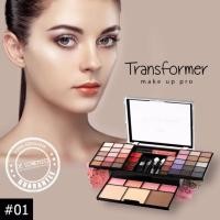 ราคา Odbo Transformer Make Up Pro OD1016 เบอร์ 01 พาเลทแต่งหน้า ชุดแต่งหน้า เซตแต่งหน้า โอดีบีโอ แป้ง ลิปสติก รองพื้น บลัชออน อายแชโดว์ อายแชโดว์เนื้อแมท ชิมเมอร์ ลิปกลอส คอนทัวร์หน้า เฉดดิ้ง ไฮไลท์ (12936
