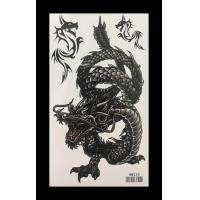 ราคา Tattoo Sticker สติ๊กเกอร์แทททู ขนาด 10x17ซม ลายมังกร HM 330 (400548239)