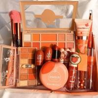 ราคา เครื่องอางค์ แท้ เซตแต่งหน้าลูกพีช เซตนี้เน้นออกแดด โทนส้มบ่มแดดก็มาจ้า สาวๆคนไหนที่กำลังมองหาเครื่องสำอางโทนสีพีชโทนสีส้มอิฐ แนะนำเซตนี้เลยค๊าาา 15psc (1390350808)
