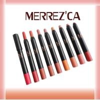 ราคา Merrezca Velvet Lip pencil เมอเรซก้า ลิปเพนซิล ลิปเนื้อแมท ลิปแท่งดินสอ ของแท้ (784114653)