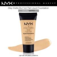 ราคา NYX Professional Makeup Stay Matte But Not Flat Liquid Foundation SMF03 Natural (411214386)