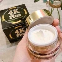 ราคา ของแท้ 4K Plus Whitening Night Cream 15g ไวท์เทนนิ่ง ครีมบำรุงผิวหน้าไนท์ครีม 4 เคพลัส 1 กระปุก (867004291)