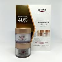 ราคา Eucerin Hyaluron filler elasticity day cream SPF15 20 ml NIGHT 20 ml ครีมบำรุงกลางวัน 20 มล ครีมบำรุงกลางคืน 20 มล ชุดยกกระชับผิว 5 จุด หมดอายุ 02 2021 (1527946163)