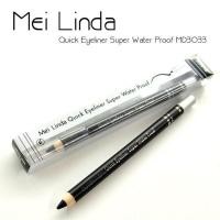 ราคา Mei Linda อายไลน์เนอร์กันน้ำ Quick Eyeliner Super Waterproof สีดำ (102921776)