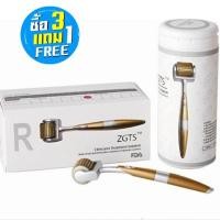 ราคา ซื้อ3ฟรี1 ZGTS Titanium Dermaroller หัวเข็ม 1 0mm เข็มกลิ้ง รักษาหลุมสิว ลดฝ้า กระชับรูขุมขน เดอร์มาโรลเลอร์ from France Microneedle Rollerอุปกรณ์เพื่อความงามสำหรับใบหน้า Gold (515744278)