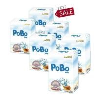 ราคา POBO Soap สบู่น้ำแร่ คอลลาเจน 60กรัม 6 ก้อน (624568263)