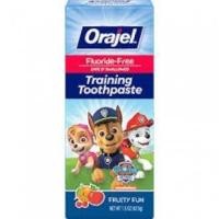 ราคา ยาสีฟันปราศจากฟลูออไรด์ กลืนได้ สำหรับเด็ก Orajel Fluoride Free Paw Patrol (565658433)