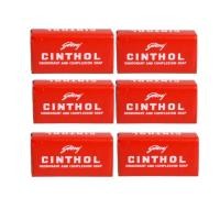 ราคา สบู่สูตรดั้งเดิม สีแดง สบู่ซินทอล Godrej Cinthol Soap ขนาด 100 G 6 ก้อน (971428588)
