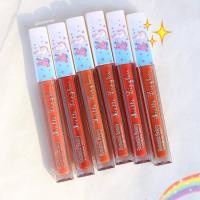ราคา ของแท้ พร้อมส่ง ROMANTIC BEAUTY LIP GLOSS MATTE NO L7043 2เซท 6แท่ง 6สี ราคาแค่140 (1370144889)