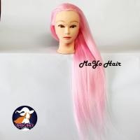 ราคา NannyHair หัวหุ่นรุ่นไหมฟู สีชมพู หัวหุ่น ทำผม หัวหุ่นฝึกทำผม หัวหุ่นฝึกเกล้าผม ตัดซอย หัวหุ่นชาย หัวหุ่นหญิง ทนความร้อน หนีบ ไดร์ หัวหุ่นทำสีผม หัวหุ่นผมแท้ หัวหุ่นไหมเรียบ หัวหุ่นไหมฟู หัวหุ่นฝึกเรี